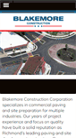 Mobile Screenshot of blakemoreconstruction.com